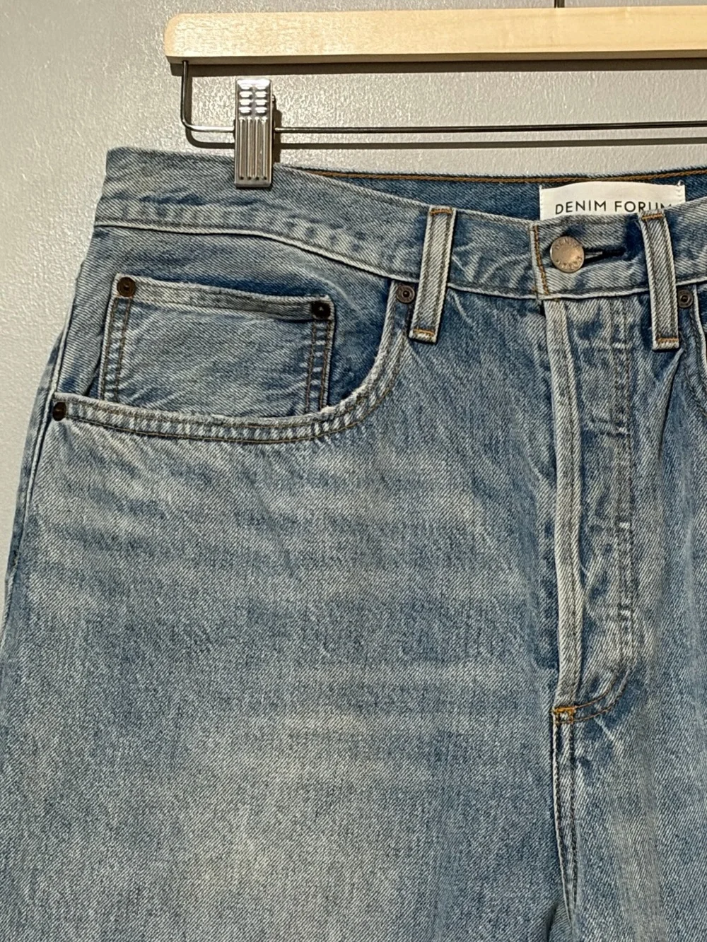 Aritzia DENIM FORUM The Joni High Rise Loose Jeans Size 32 - Picture 6 of 14
